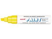 Sanford 63735 uni-Paint Marker, Broad Tip, Yellow