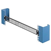 Rack Solutions 102-1881 1u Vented Filler Panel With Stability Flanges