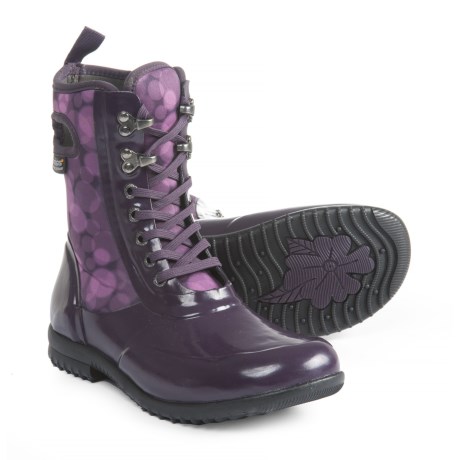 Sidney Printed Lace Rain Boots - Waterproof (for Women)