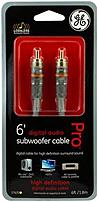 Ge 37620 6.0 Feet Hd Coaxial Cable