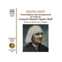 Franz Liszt: Transcriptions and Arrangements of works by Gounod, Handel, Spohr, Raff (Music CD)