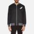 Billionaire Boys Club Men's Team Varsity Jacket - Black/Grey - L