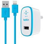 Belkin F8j052tt04-blu Home Charger W/ Lightning Chargesync Cable