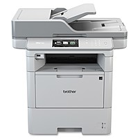 Brother Mfc-l6750dw Laser Multifunction Printer - Monochrome - Duplex - Copier/fax/printer/scanner - 48 Ppm Mono Print - 1200 X 1200 Dpi Print - 4.9" Lcd Touchscreen - Gigabit Ethernet - Wireless Lan - Usb 2.0