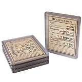 Catan Building Costs Coasters (Set of 4)
