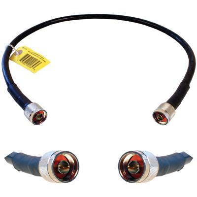 Wilson Electronics 952302 400 Ultra Low-loss Coaxial Cable - Antenna Cable - N-series Connector (m) To N-series Connector (m) - 2 Ft - Coaxial - Black