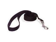 Leash Pet 1in 4in Nyln Blk Aspen Pet Leashes & Leads 20010 Black Nylon