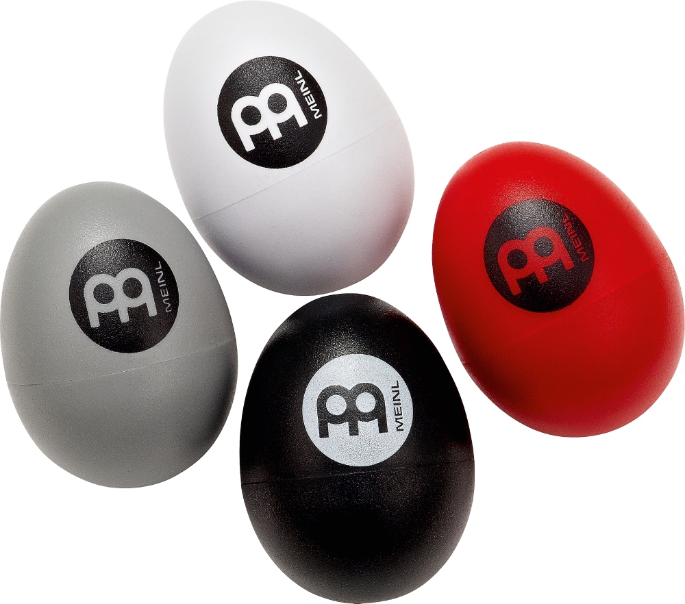 Meinl 4-Piece Egg Shaker Set with Soft to Extra Loud Volumes