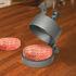 Man Burger Press - Metallic Grey