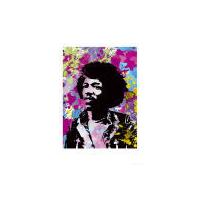Jimi Hendrix Colours - 60 x 80cm Print
