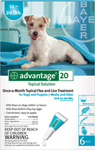 Advantage Teal-20-6 4 Month Supply Of Advantage