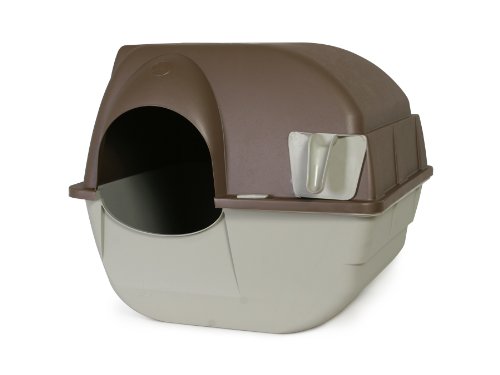 Omega Paw Self-Cleaning Litter Box, Pewter