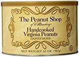 The Peanut Shop of Williamsburg Handcooked Virginia Peanuts, Lightly Salted, 32 Ounce