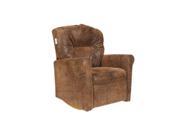 Child Rocker Recliner - Contemporary Brown Bomber Dzd10583