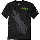 Factory Effex Kawasaki Overview Premium T-Shirt (Black, Large)