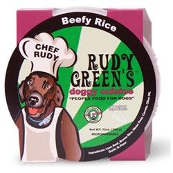 Rudy Green's Doggy Cuisine Frozen Dog Food, Pack of 8