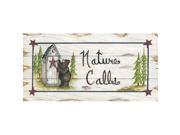 Posterazzi Penmary457 Nature Calls Poster Print By Mary Ann June - 18 X 9 In.