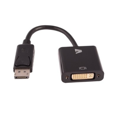 V7 Cbldpdvi-1n Displayport To Dvi Adapter - Black