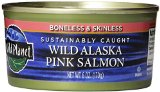 Wild Planet Wild Alaska Pink Salmon, Boneless & Skinless, 6 Ounce Can (Pack of 12)