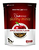 Fruitables Skinny Minis Grain Free Soft Dog Treats Apple Bacon Flavor 5 Oz