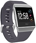 Fitbit Ionic Watch - Wrist - Optical Heart Rate Sensor, Accelerometer, Gyro Sensor, Altimeter, Ambient Light Sensor - Sleep Monitor, Music Player, Text Messaging, Calendar, Clock Display, Alarm - Heart Rate, Steps Taken, Distance Traveled, Calories Burned Fb503wtgy