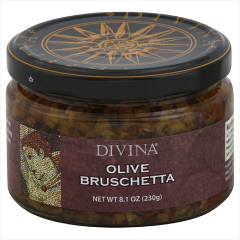 DIVINA OLIVE BRUSCHETTA-8.1 OZ -Pack of 6