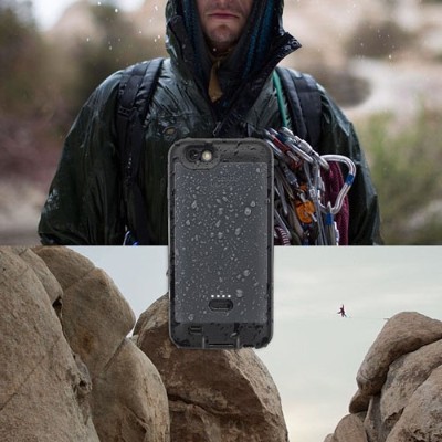 Lifeproof 77-50376 Fre Power Case For Iphone 6 - Black/black