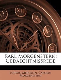 Karl Morgenstern