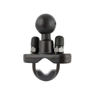 Ram Mounts Ram-b-231zu Ram Rail Base With Zinc Coated U-bolt & 1 Ball For Rails From 0.5 To 1.25 In Diameter
