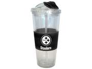 Pittsburgh Steelers No Spill Straw Tumbler