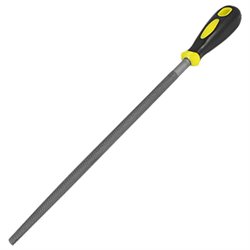 Round Design Hand Second Cut Metal File 12 300mm Long Handy Tool