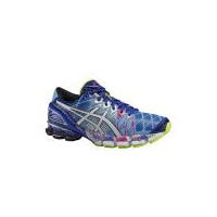 Asics Women's Gel-Kinsei 5 Cushioning Running Shoes - Soft Blue/White/Hot Pink