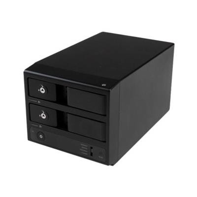 Startech.com S352bu33rer Usb 3.0 / Esata Dual-bay Trayless 3.5” Sata Iii Hard Drive Enclosure With Uasp – 2-bay Sata 6 Gbps Hdd Enclosure