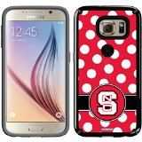 Coveroo CandyShell Cell Phone Case for Samsung Galaxy S6 - Retail Packaging - NC State Polka Dots