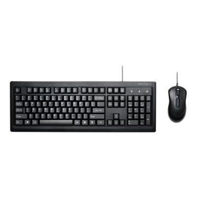 Kensington K72436us Keyboard For Life - Keyboard And Mouse Set - Usb - Us - Black