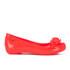 Melissa Women's Ultragirl Wonderful Flower Ballet Pumps - Coral Pop - UK 6