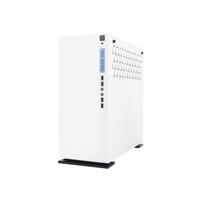 In Win Development 303 White 303 - Mid Tower - Atx - No Power Supply (atx12v) - White - Usb/audio