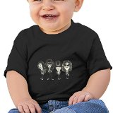 Kim Lennon Four Ramonal Cartoon Figure Custom Infant Short-sleeve Tshirt Size Size Key Black