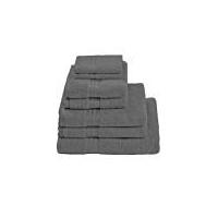 Restmor 100% Egyptian Cotton 7 Piece Supreme Towel Bale Set ( 500gsm) - Charcoal