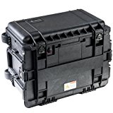 Pelican 0450 Mobile Tool Chest with Wheels, without Drawers, Two Way Handles, Black