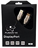 Fusion4k DisplayPort Cable 1.3 - Professional Series Ultra HD (6 Feet)