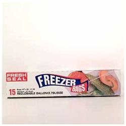 Fresh Seal Gallon Freezer Bag Case Pack 24