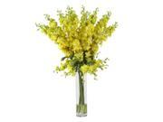 Nearly Natural Silk 1224-yl Delphinium Silk Flower Arrangement