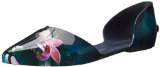 Ted Baker Women's Rikyu Ballet Flat, Fuchsia Print, 7 M US