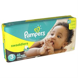 Pampers Swaddlers Size 3 Diaper Mega Pack - 48 Count