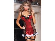 Bad List Christmas Lingerie Chemise Women Sexy Holiday Play Costumes Brand New 2014