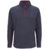 Animal Men's Prudhoes 1/2 Zip Fleece Jumper - Total Eclipse Navy - L