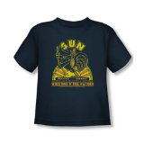 Sun Records Media Company Record Label Rooster Toddler T-Shirt Tee