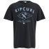 Rip Curl Men's Diamond Palm Surf Logo Short Sleeve T-Shirt - Black