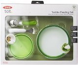 OXO Tot 4-Piece Feeding Set, Green